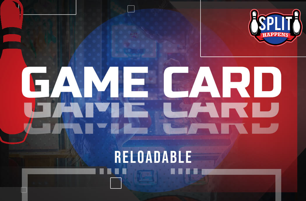 bowling alley game card design